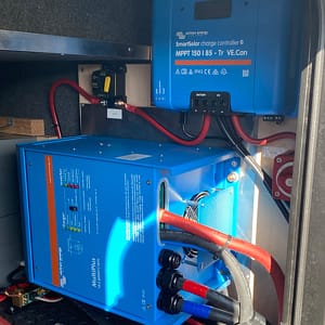 Chargers, inverter system and cable management